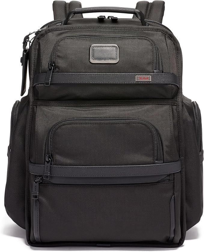 TUMI - Alpha Brief Pack - Men's Laptop Backpack with Padded Adjustable Straps - Fit up to 15" Scr... | Amazon (US)