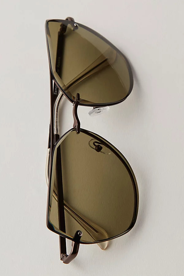 Alma Oversized Aviator Sunglasses | Free People (Global - UK&FR Excluded)