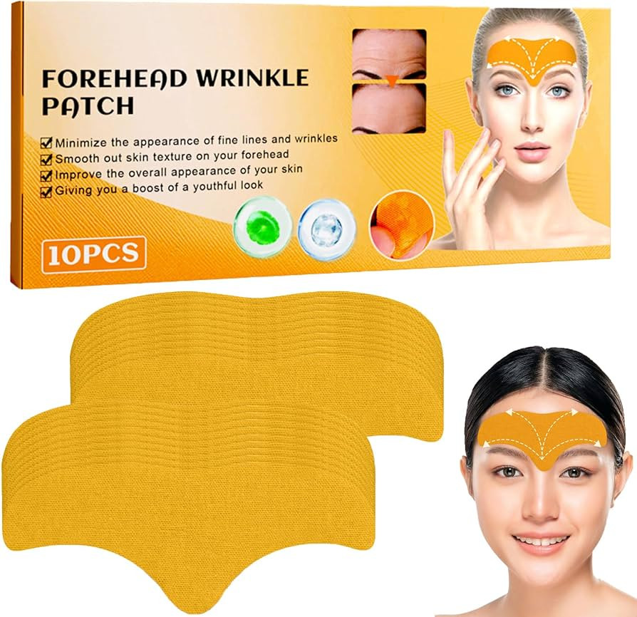 20PCS Zornesfalte Pflaster Stirn Pad, Anti Falten Pflaster zur Gl\u00e4ttung von Stirnfalten & Zo... | Amazon (DE)