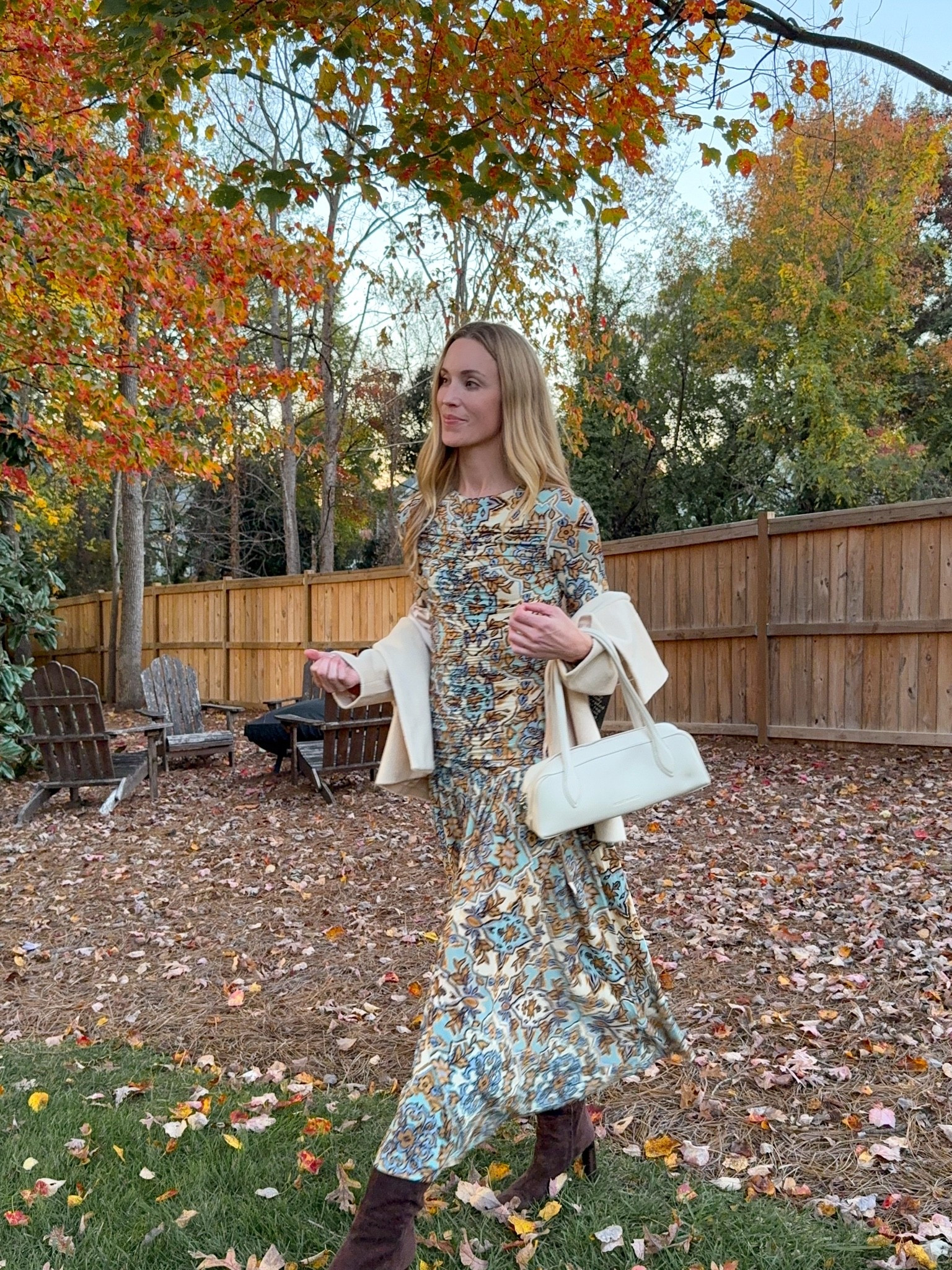 Fall outfit inspo! 🍂 My Farm Rio dress is sold out but I linked two preowned and similar fall dresses. Boots TTS!

fall dress, fall maxi dress, Thanksgiving dress

#LTKootd #LTKgrwm #LTKSeasonal