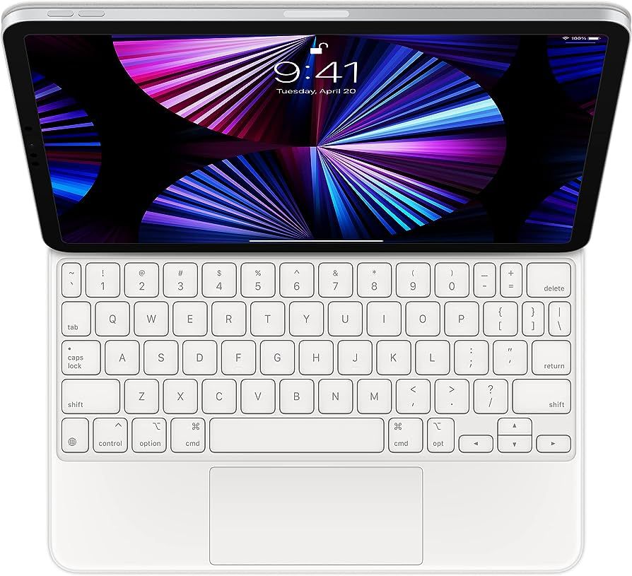 Apple Magic Keyboard: iPad Keyboard case for iPad Pro 11-inch (1st, 2nd, 3rd, 4th Generation) and... | Amazon (US)