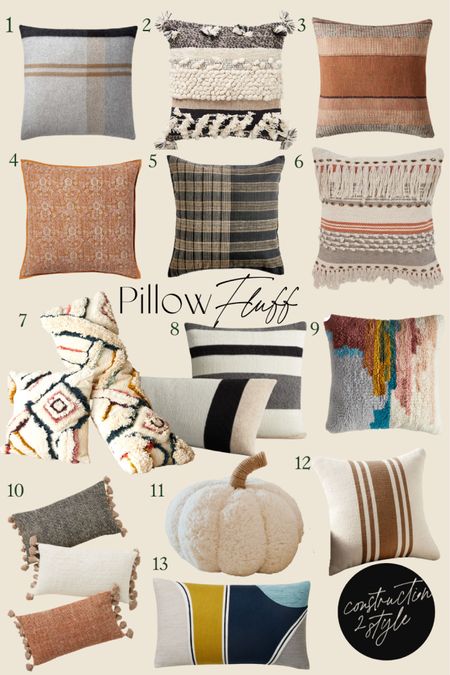 Get some fresh pillows for this fall!  

#LTKhome #LTKSeasonal #LTKSale