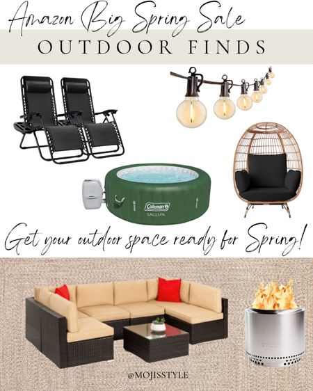 Get your outdoor space ready for Spring with these patio furniture and decor finds! Shop the Amazon Big Spring Sale for BIG savings! 

#LTKhome #LTKsalealert #LTKSeasonal