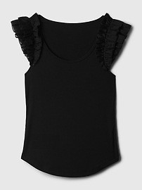 Mini Rib Flutter T-Shirt | Gap (US)