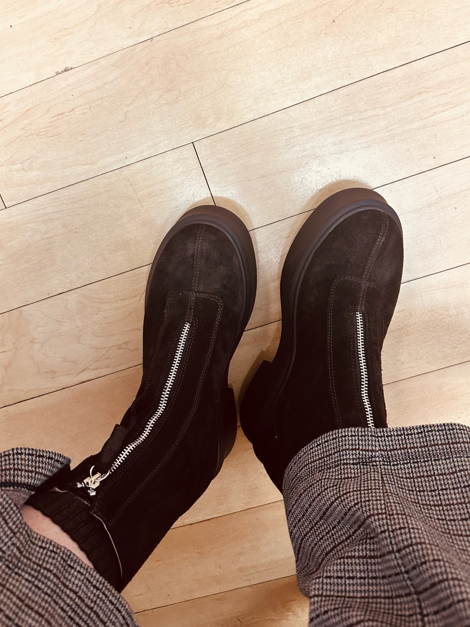 Color of the year: espresso brown suede boots 🤎 

#LTKFindsUnder100 #LTKShoeCrush