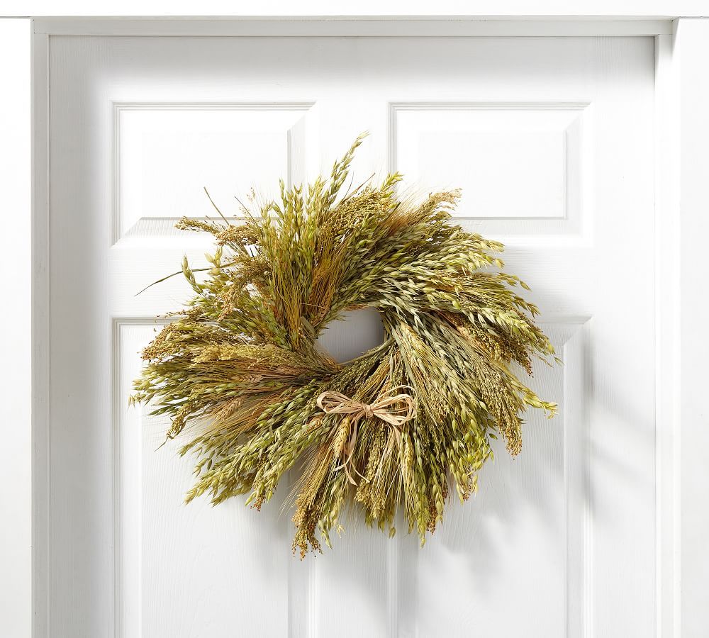 Dried Millet Grass Wreath | Pottery Barn (US)