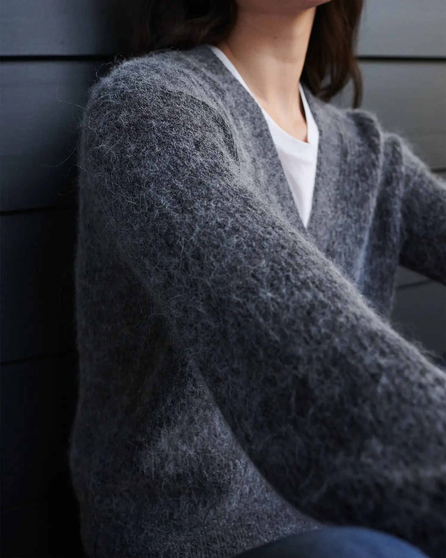 Baby Alpaca-Wool Cropped Cardigan | Quince