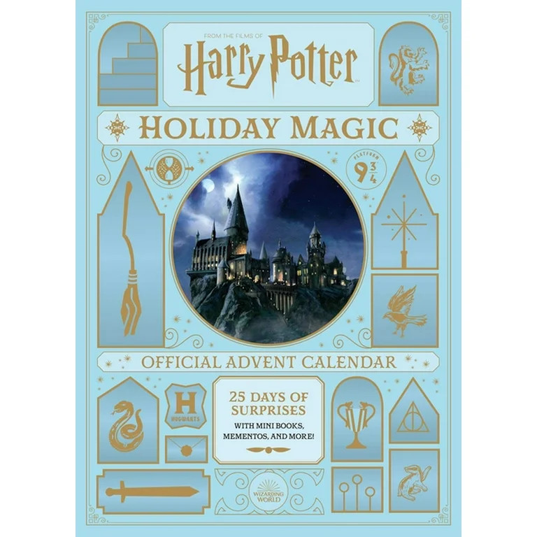 Harry Potter: Holiday Magic: The Official Advent Calendar (Hardcover) | Walmart (US)