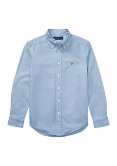 Ralph Lauren Childrenswear Boys 8-20 Cotton Oxford Shirt | Belk