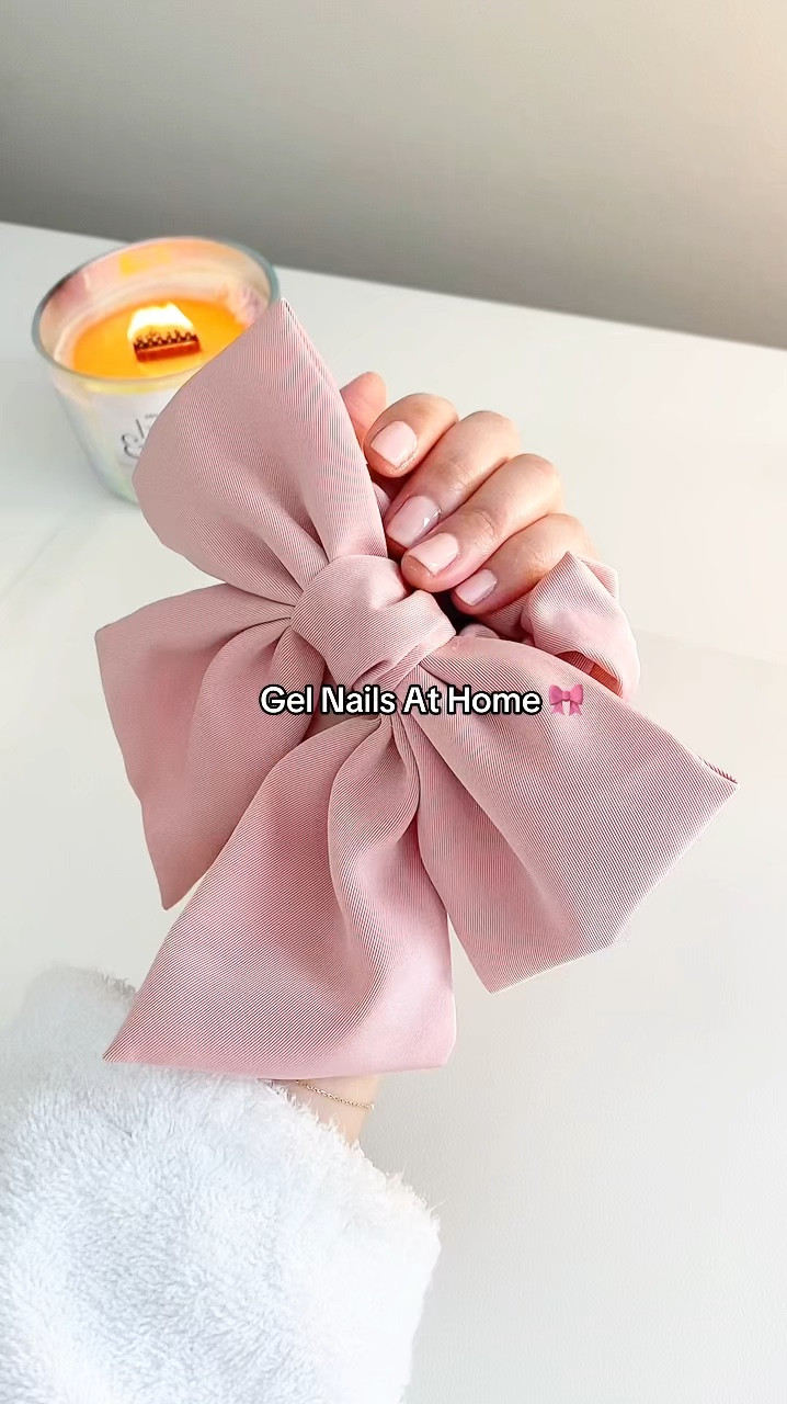 Coquette Nails | DIY Gel Nails 💅 

#LTKStyleTip #LTKGiftGuide #LTKMostLoved