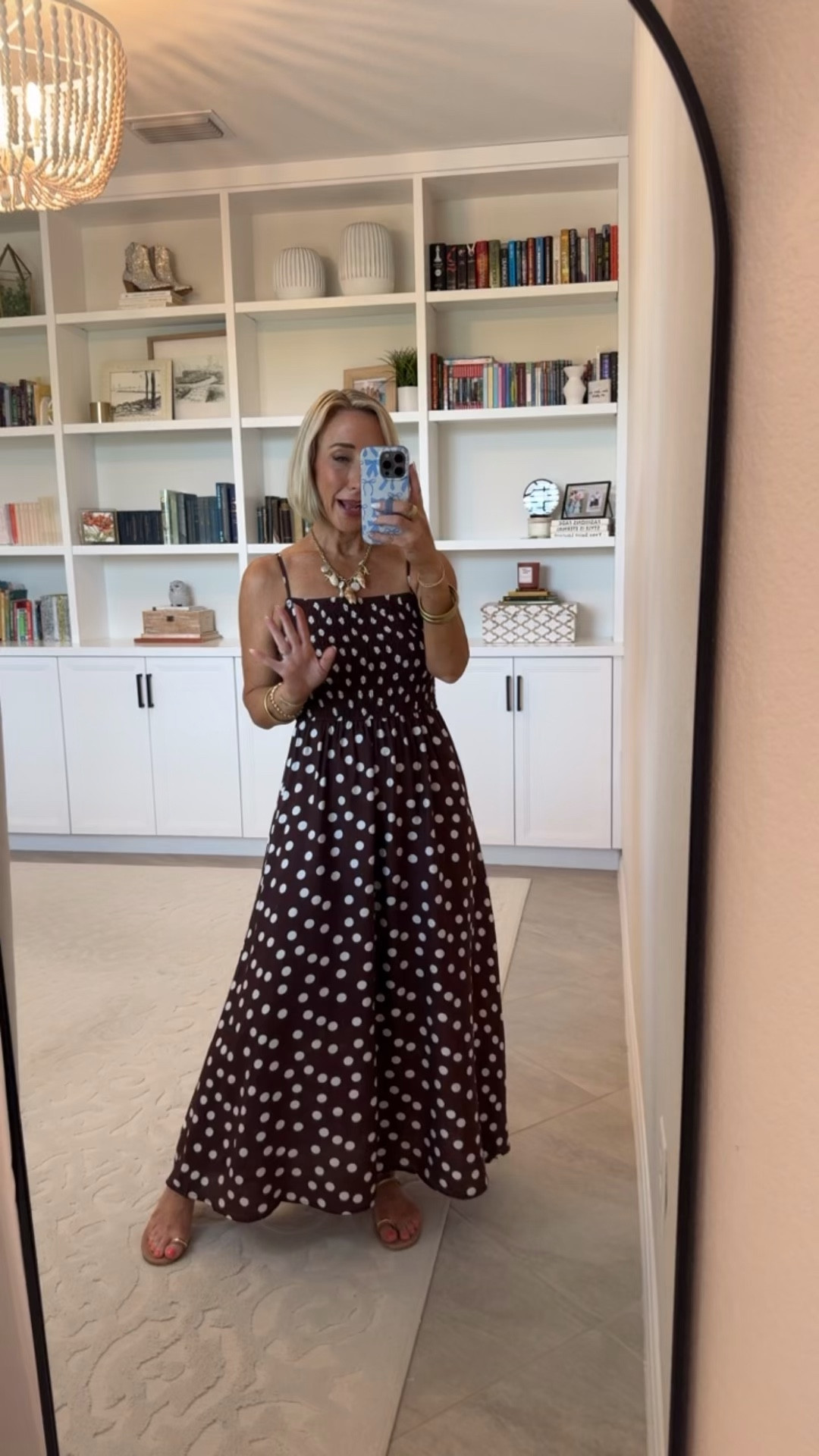 Vacation looks From travel to resort. Smocked Spaghetti Strap Maxi Dress - size small. 5+ colors. 

#LTKOver40#LTKSeasonal#LTKTravel 

 