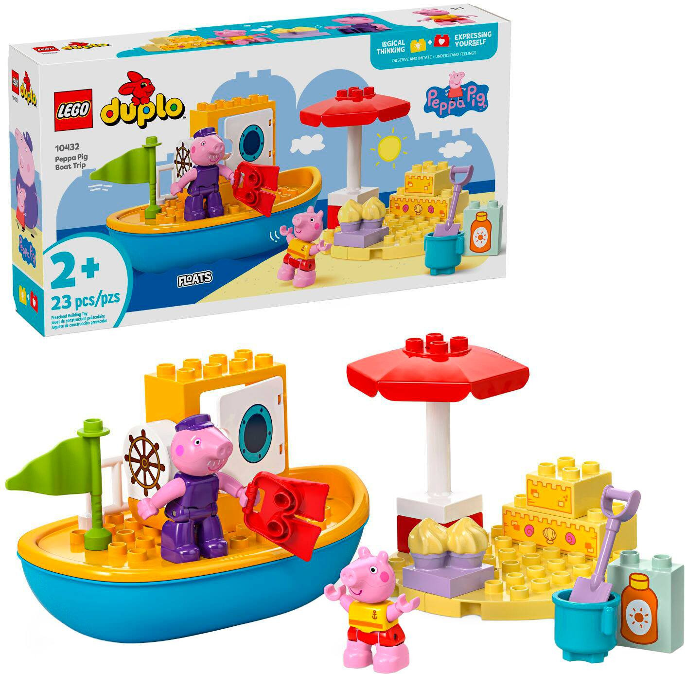 LEGO - DUPLO Peppa Pig Boat Trip Bath Toy 10432 | Best Buy U.S.
