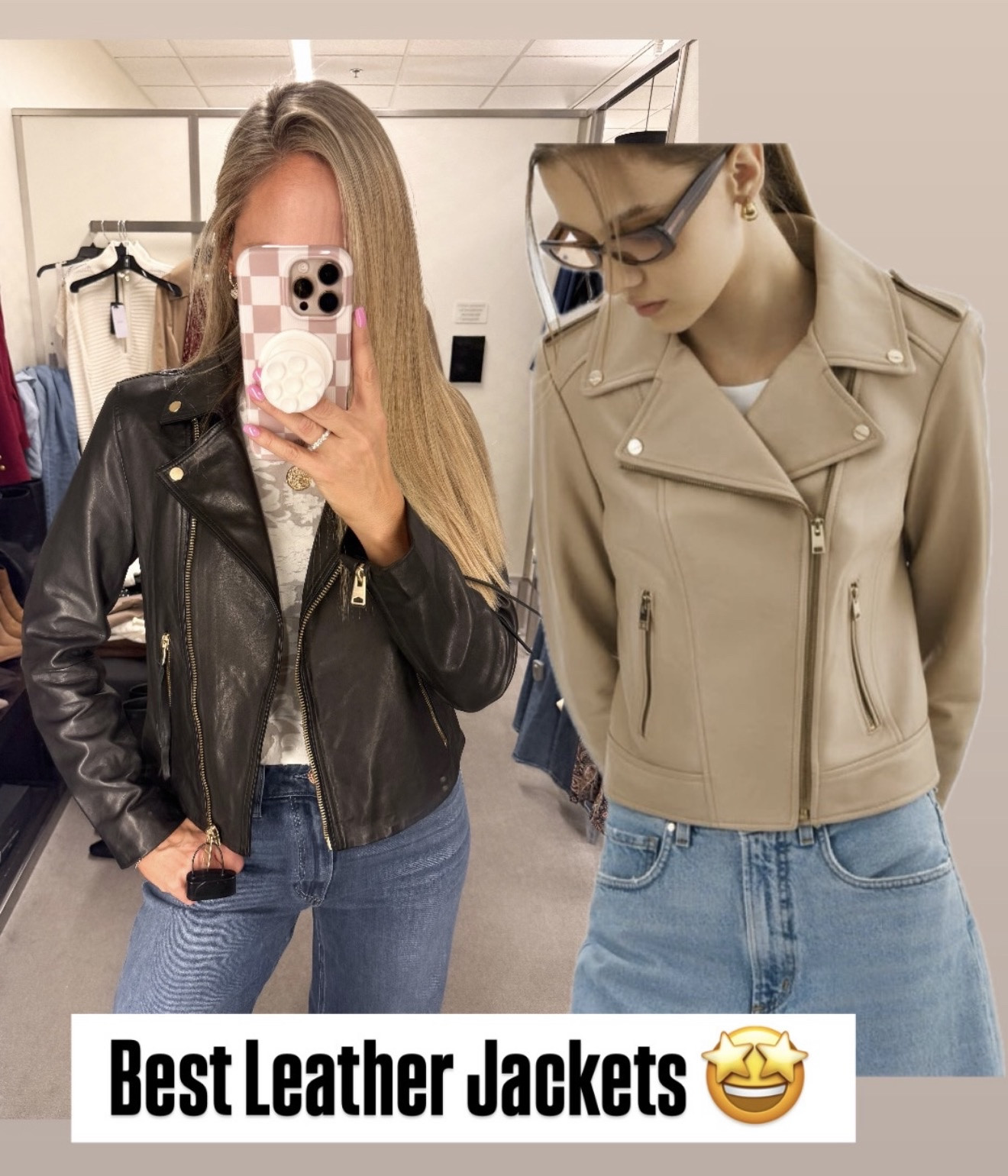 The perfect fall leather jackets 🧥 

Nsale Nordstrom anniversary sale currently

#LTKmomlife #LTKgrwm #LTKootd