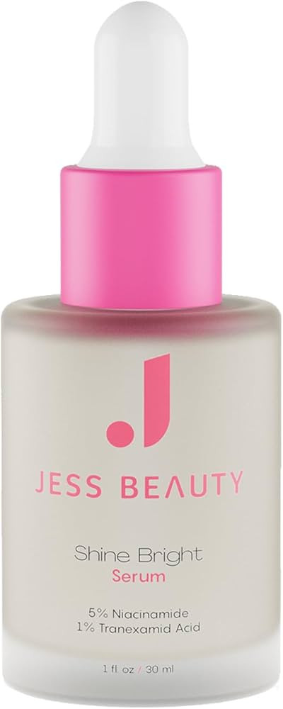 JESS BEAUTY | Cuidado de la piel Shine Bright Serum Niacinamida Hidratante Facial Minimiza los Po... | Amazon (US)