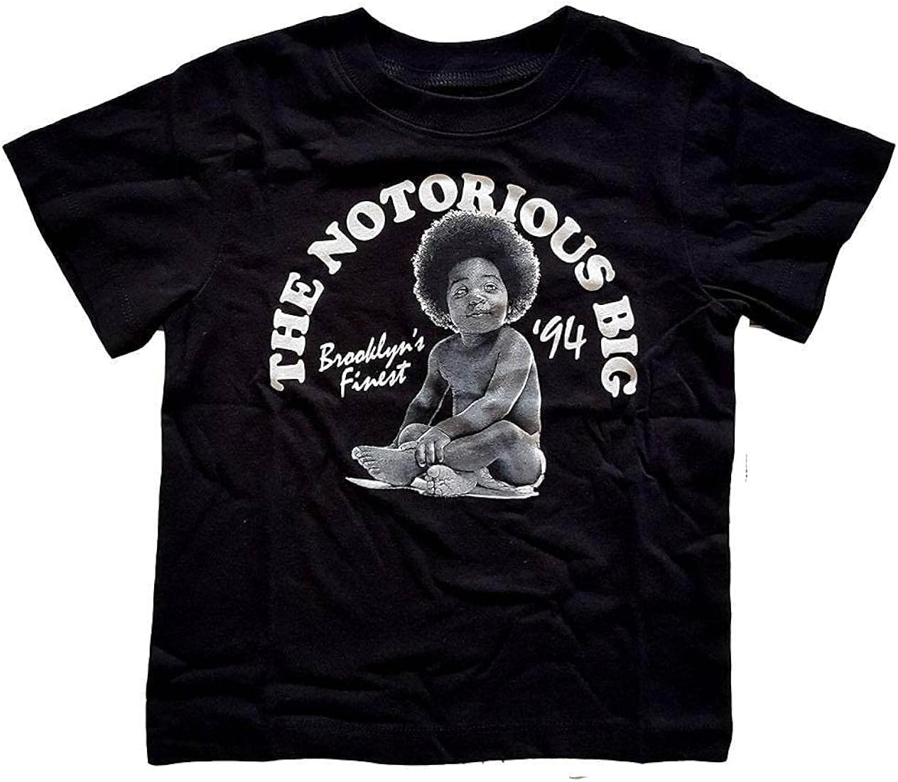 Biggie Smalls Toddler T Shirt Baby Logo Official Black 12 Months to 5 Yrs | Amazon (US)