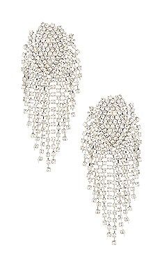 SHASHI Royal Queen Earring in Silver from Revolve.com | Revolve Clothing (Global)