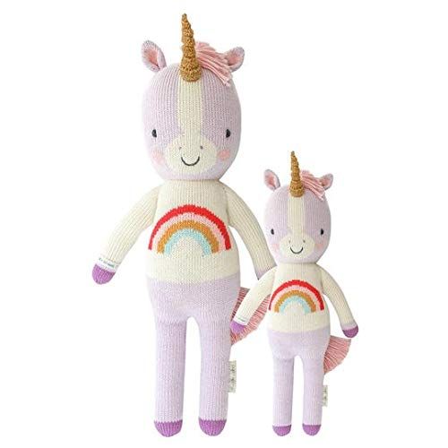 CUDDLE + KIND Zoe The Unicorn Little 13" Hand-Knit Doll – 1 Doll = 10 Meals, Fair Trade, Heirlo... | Amazon (US)