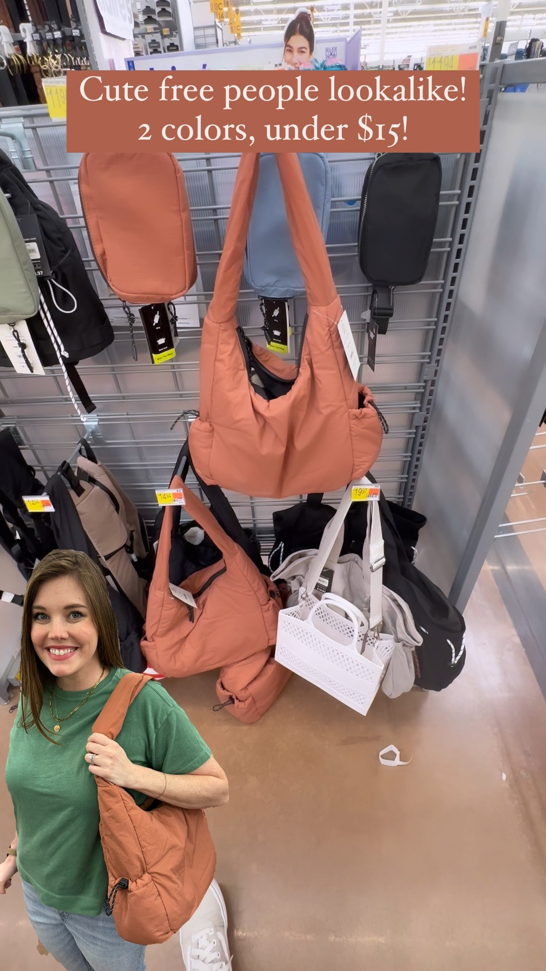 Y'all, I love this Walmart purse! It looks a lot like the free people quilted bag, but it's under $15! Two pockets for water bottles, plenty of space inside, would make a great travel bag!
.........
Walmart purse Walmart find Walmart bag free people dupe fp movement quilted carryall fp movement dupe free people movement dupe fp movement bag hobo bag hobo purse puffy purse travel purse travel bag carryon purse carryon bag purse under $20 bag under $20 mom bag mom purse oversized bag oversized purse 

#LTKItBag #LTKFamily #LTKTravel