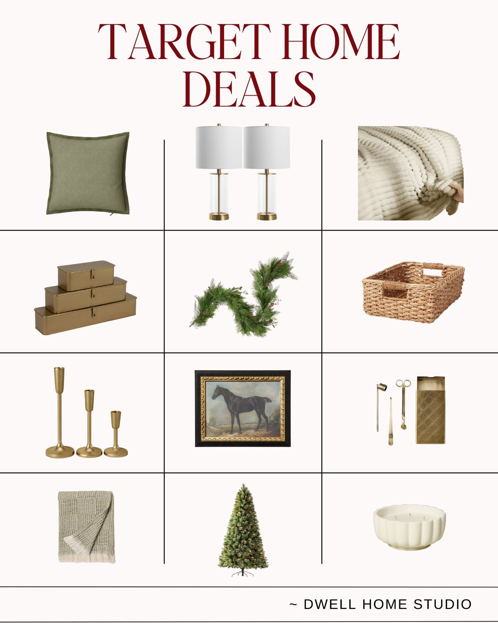 Target home deals with cozy, neutral holiday finds. Linking lamps, throws, garlands, candles, baskets, art, and all the warm winter textures I’m loving right now. Simple, elevated pieces for an easy seasonal refresh.

#NeutralHolidayDecor #TargetHome #HolidayHomeDecor

#LTKHoliday #LTKHome #LTKSaleAlert