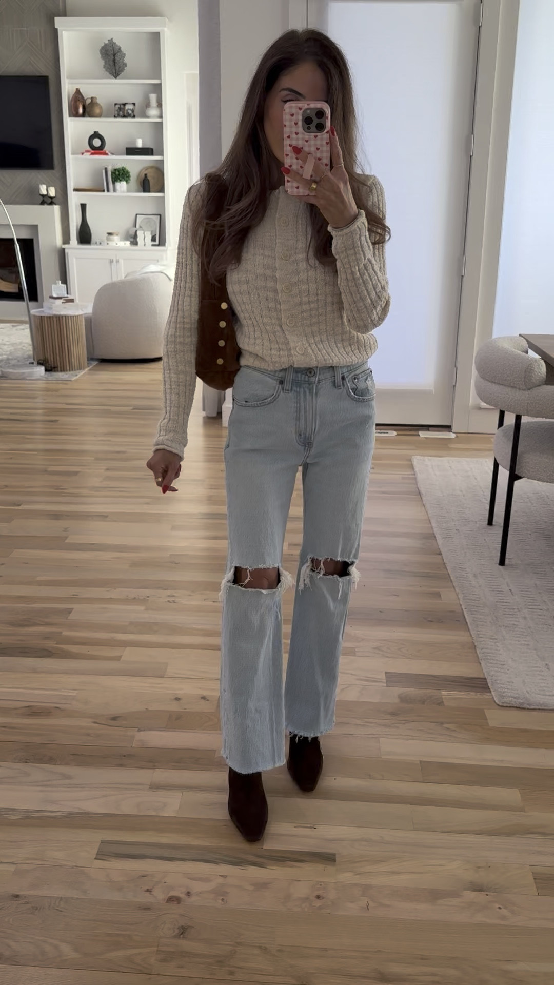 The best booties! I love this brown suede color and fit petites perfectly and so comfy! On sale right now 25% jeans size 23s  xxs target spring denim dress size xxs or xs spring outfits with boots petite friendly spring transitional outfits for Europe 

#LTKPetite #LTKSaleAlert #LTKootd