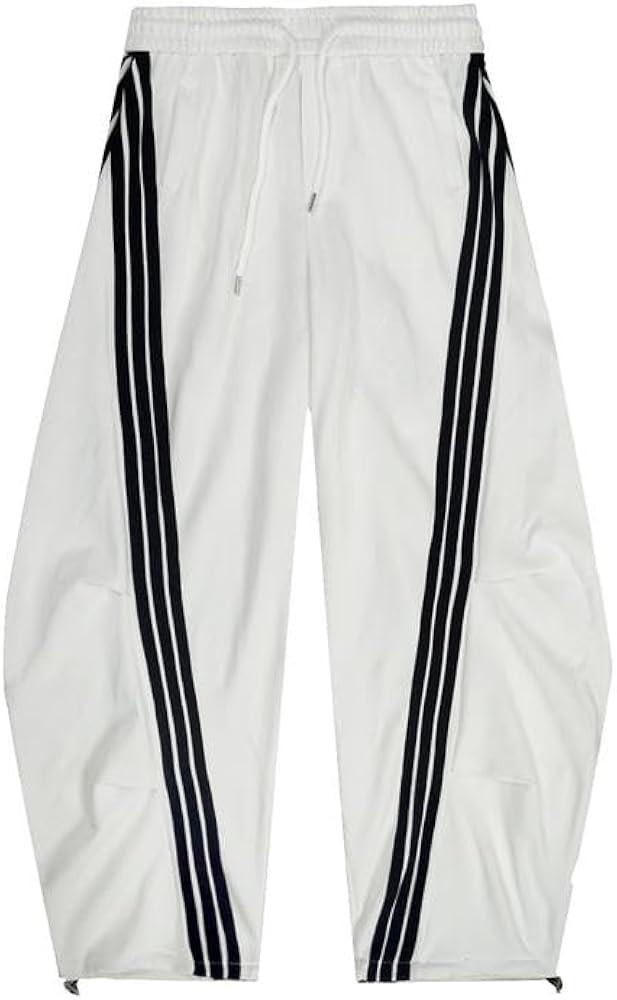 Flooo Women's Wide Leg Track Pants with Drawstring, Ripped Design, Loose Fit, Casual Streetwear B... | Amazon (US)