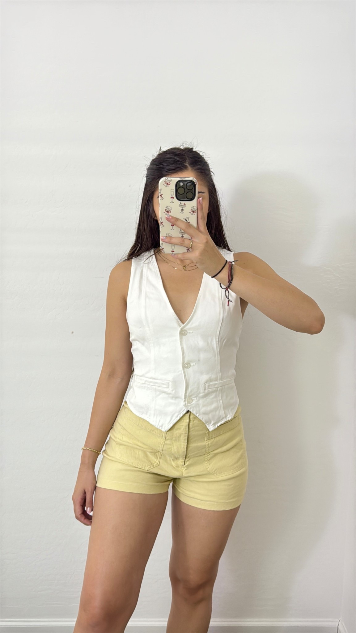 butter yellow shorts for summer!! 