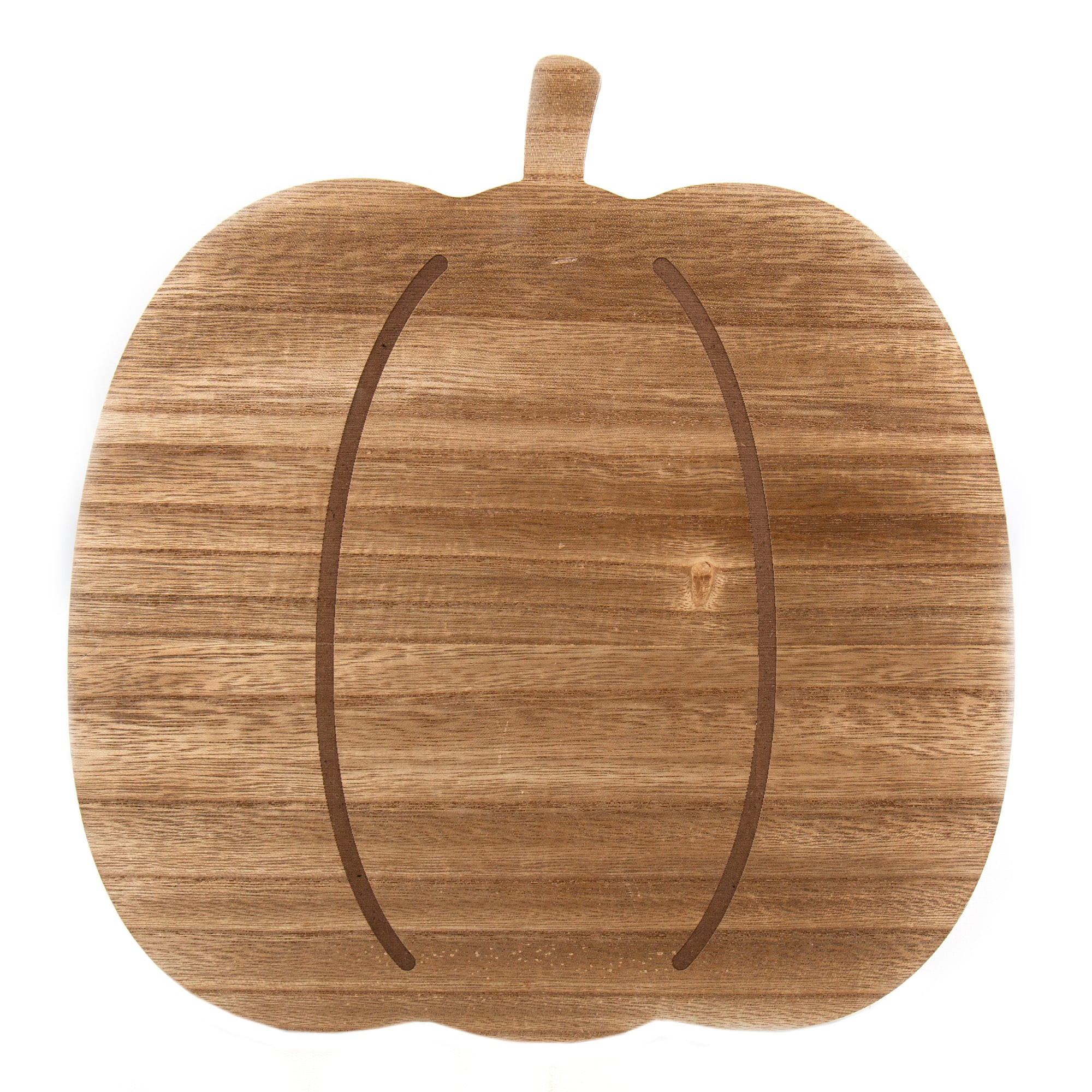 Harvest Wood Pumpkin Serving Tray, 12", by Way To Celebrate | Walmart (US)