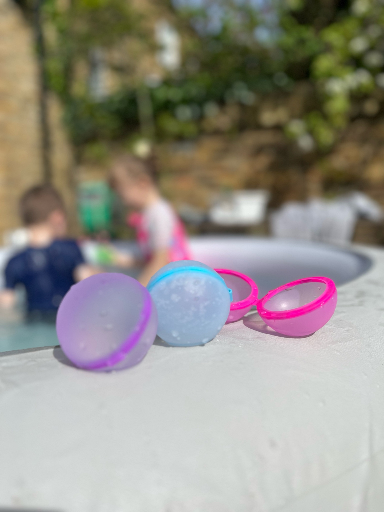 Reusable water balloons. But make them the kind that have enclosed magnets!!!

Summer toys /summer fun 

#LTKfamily #LTKkids