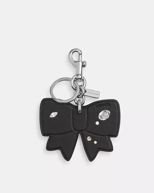 Bow Bag Charm With Gems | Coach Outlet US
