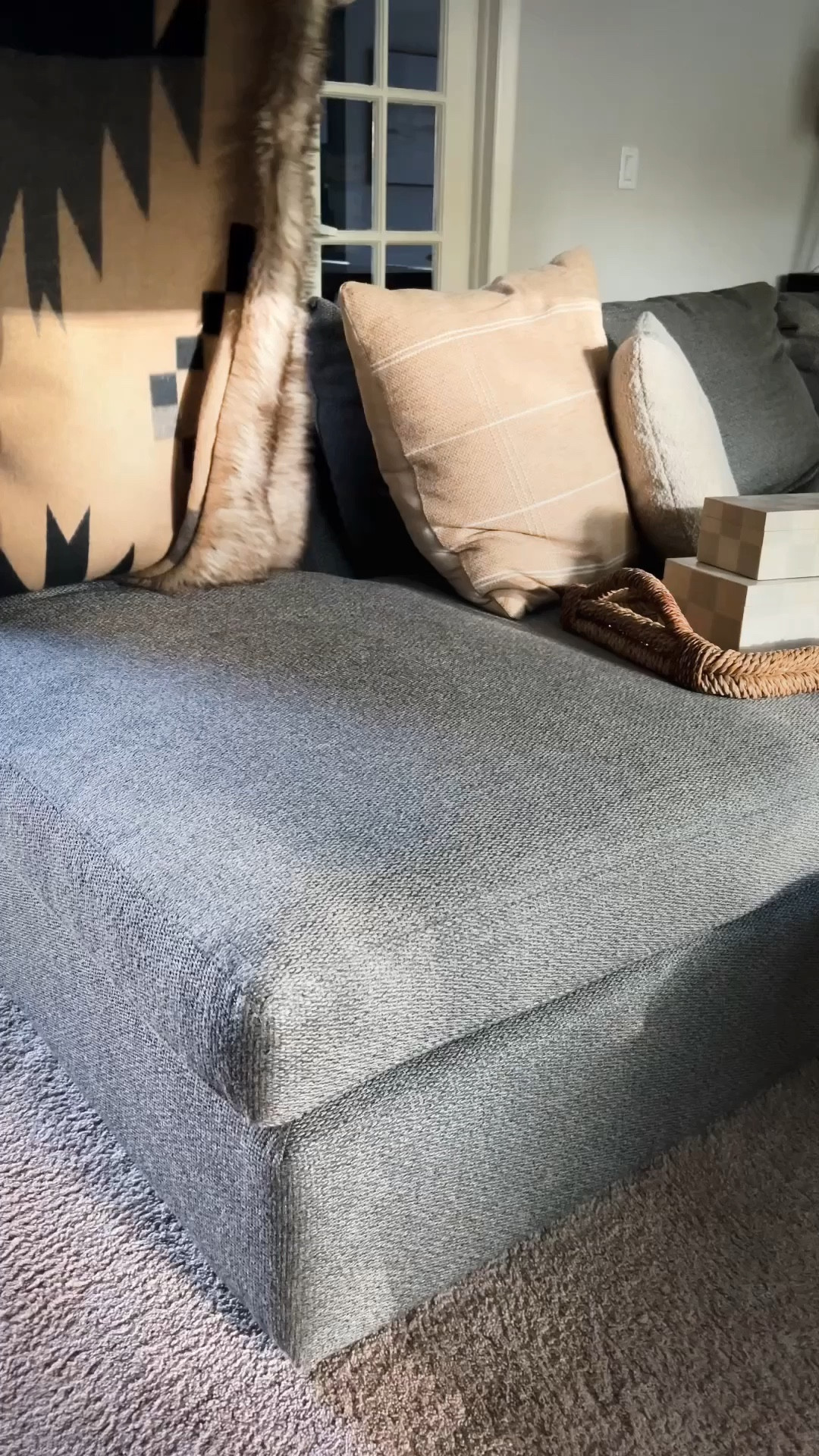 Here are my top three tips for transitioning your home decor from the fall to winter season:

1. Switch Out Textiles: Replace light blankets and pillows with heavier fabrics like wool, velvet, and faux fur to create a warm and cozy atmosphere!
2. Bring in Natural Elements: Incorporate winter greenery like pine, holly, or eucalyptus into your decor to keep the natural feel, while introducing a wintery aesthetic.
3. Incorporate Seasonal Scents: Introduce wintery fragrances like pine, cinnamon, or vanilla with candles, diffusers, or potpourri for a cozy holiday feel.

#LTKHome #LTKHoliday #LTKSeasonal