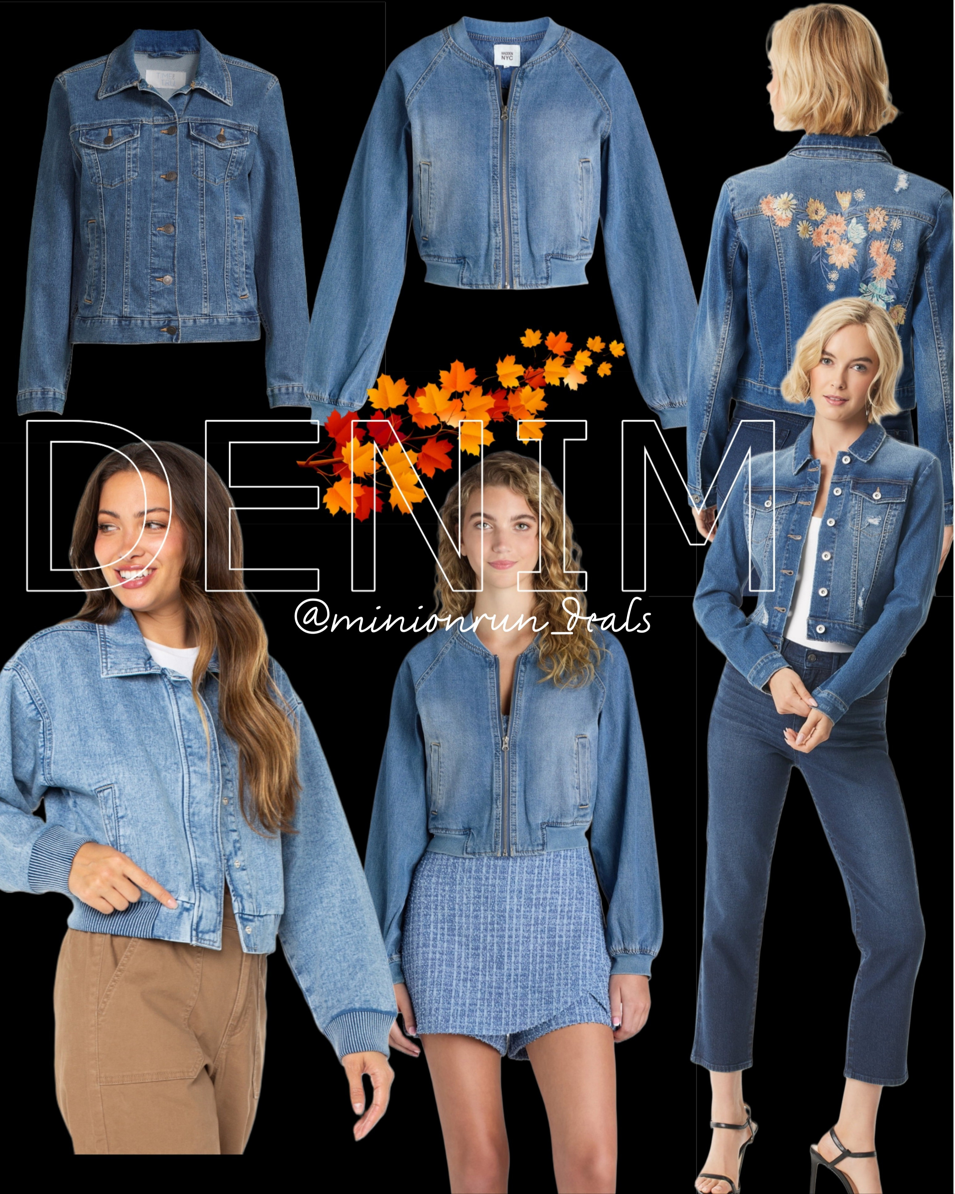 #walmartpartner #sponsored 🍁 Fall is right around the corner! I found some fall denim jackets on @walmart perfect for any outfit! ✅️Check it all out#walmartfashion 

#LTKFallSale #LTKSeasonal #LTKFindsUnder50