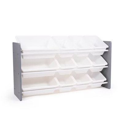 Made for Me 12 Bin Kids' Organizer White - Humble Crew: Toy Storage Organizer with Bins, Kids Org... | Target