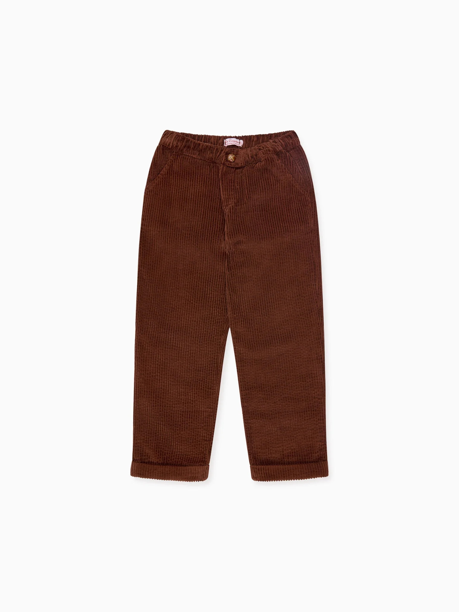 Toffee Benito Corduroy Boy Pants | La Coqueta (US)