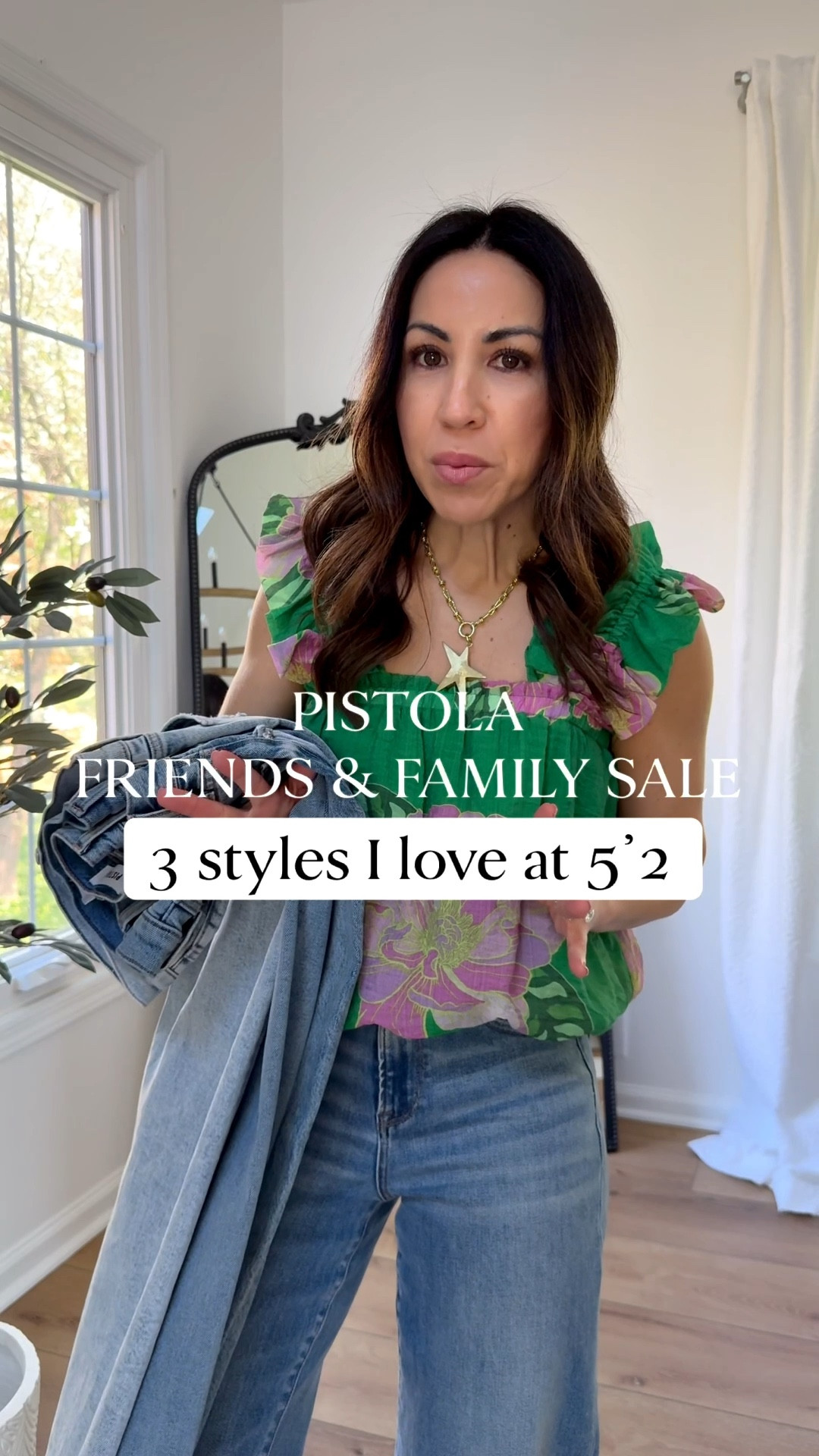 You girls know - these are the only designer jeans I’ll wear. @pistoladenim is doing 20% off sitewide and I’m rounding up 3 of my favorite pairs. Straight leg jeans, wide leg jeans and ready? The light wash is down to $52.64.  Each pair gets better and better with each wear and wash and all have a relaxed fit with a tad bit of stretch.  I always size up one. 

Straight leg jeans color carefree. Wide leg jeans, color bistro And sun kissed. 
Pistola jeans, 26. Tanks Xs. Tee small. Green top Xs. Sandals tts. Jewelry code HOUSEOFLEO20. Tanks code LTK10. Glasses code TAMMY10AM. @Pistola Denim  


#LTKOver40 #LTKPetite #LTKSaleAlert