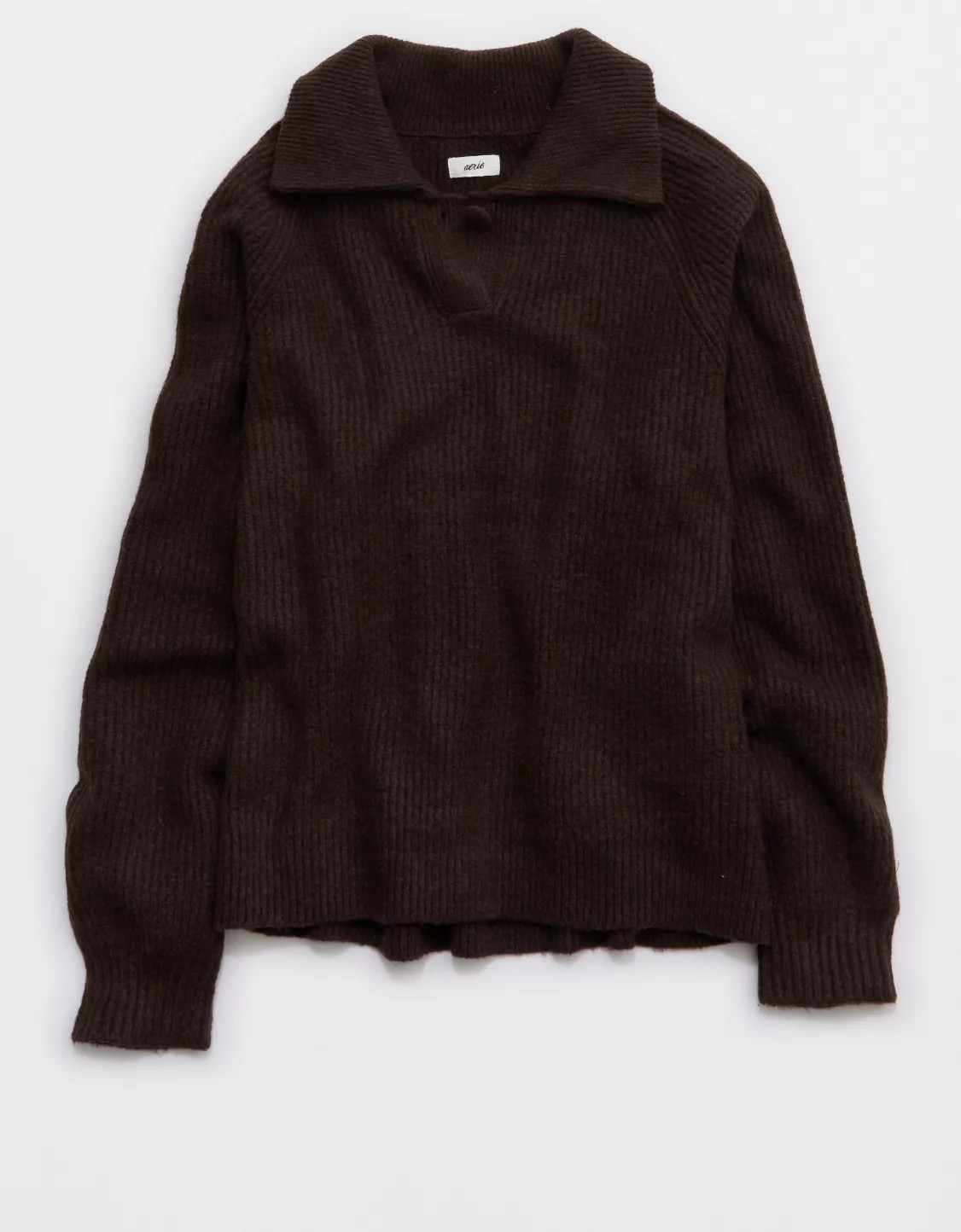 Aerie Classic Quarter Button Sweater | Aerie