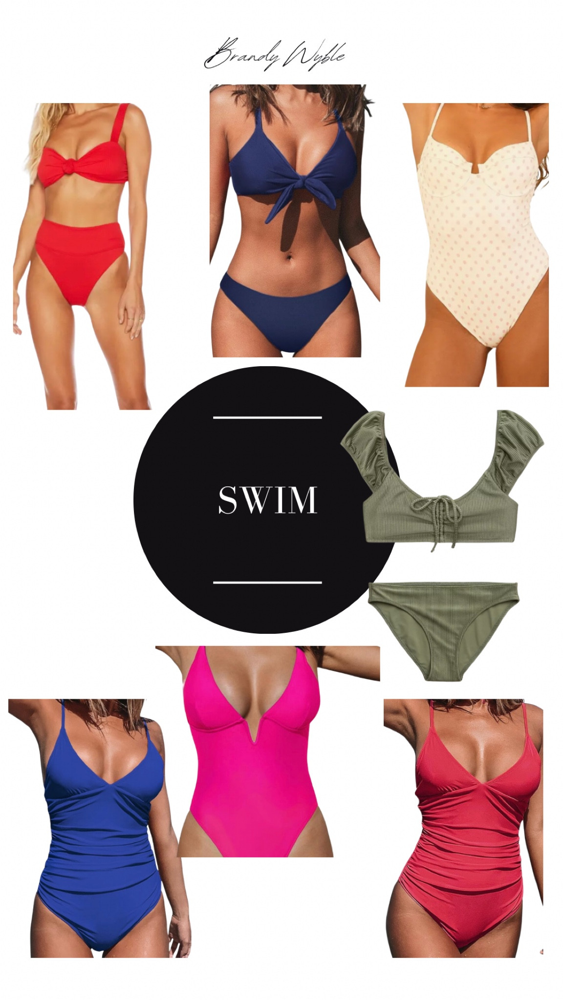 Full bottom swimsuits that I am loving this summerr