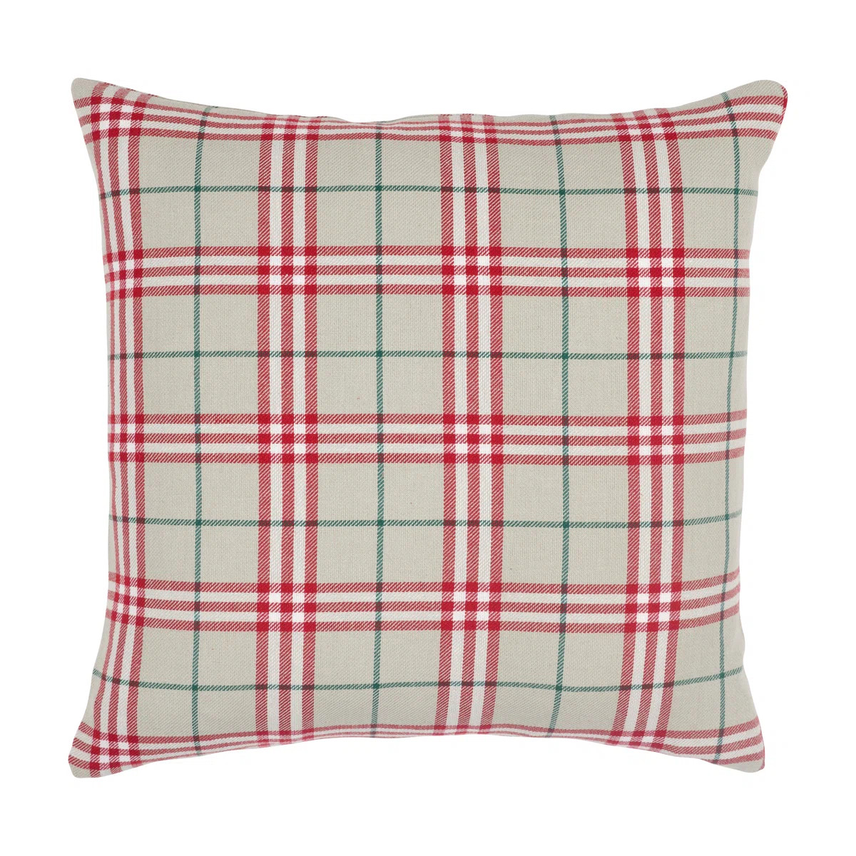 Plaid Feather Reversible Throw Pillow | Wayfair North America