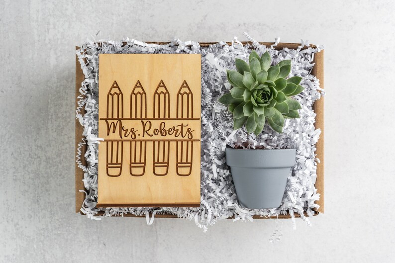 Personalized Teacher Classroom Appreciation Succulent Plant - Etsy | Etsy (US)