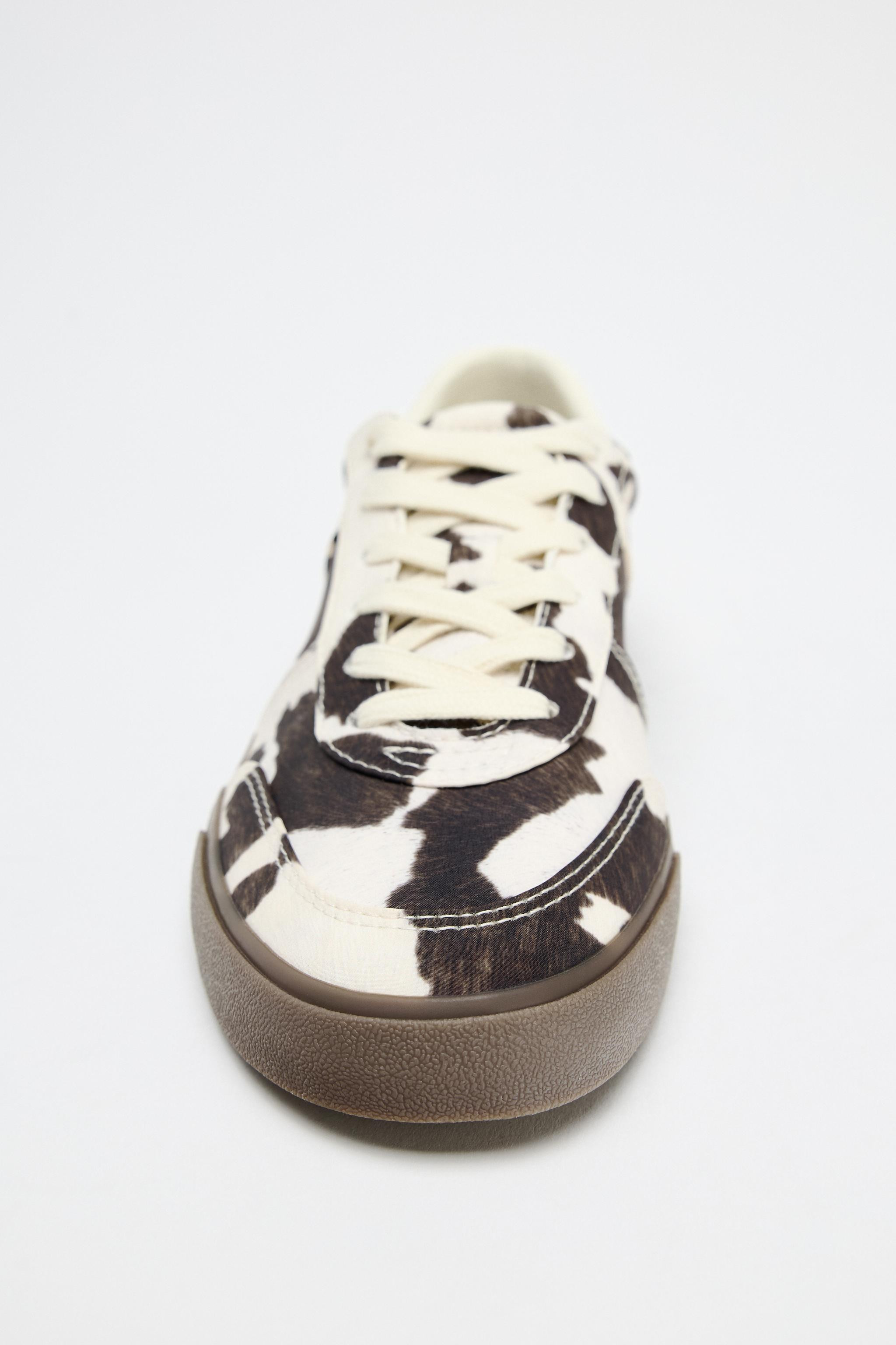 ANIMAL PRINT SNEAKERS | Zara US