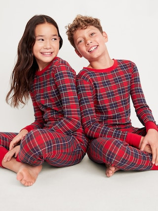 Gender-Neutral Graphic Snug-Fit Pajama Set for Kids | Old Navy (CA)