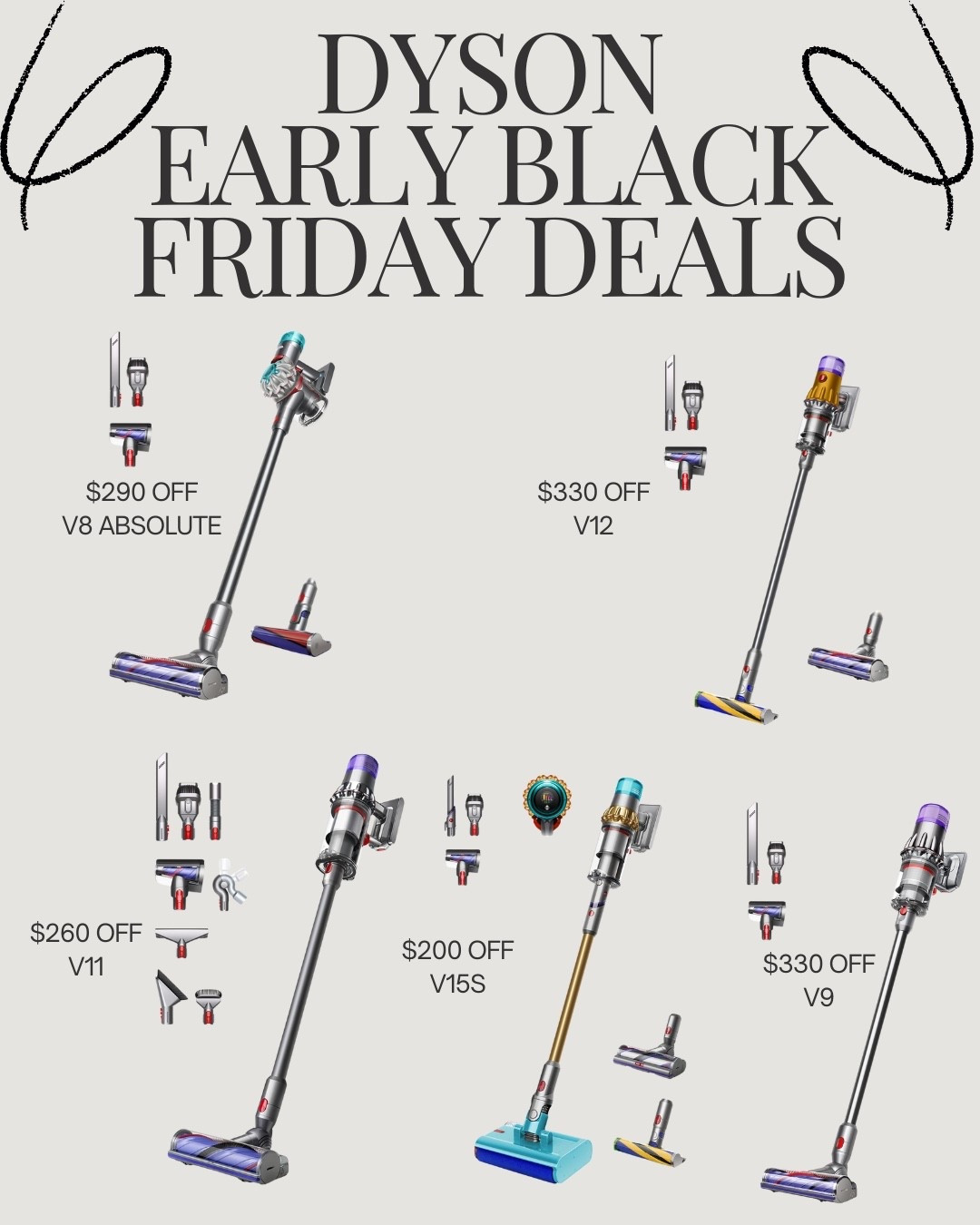 Dyson vacuum 

#LTKSaleAlert #LTKGiftGuide #LTKCyberWeek