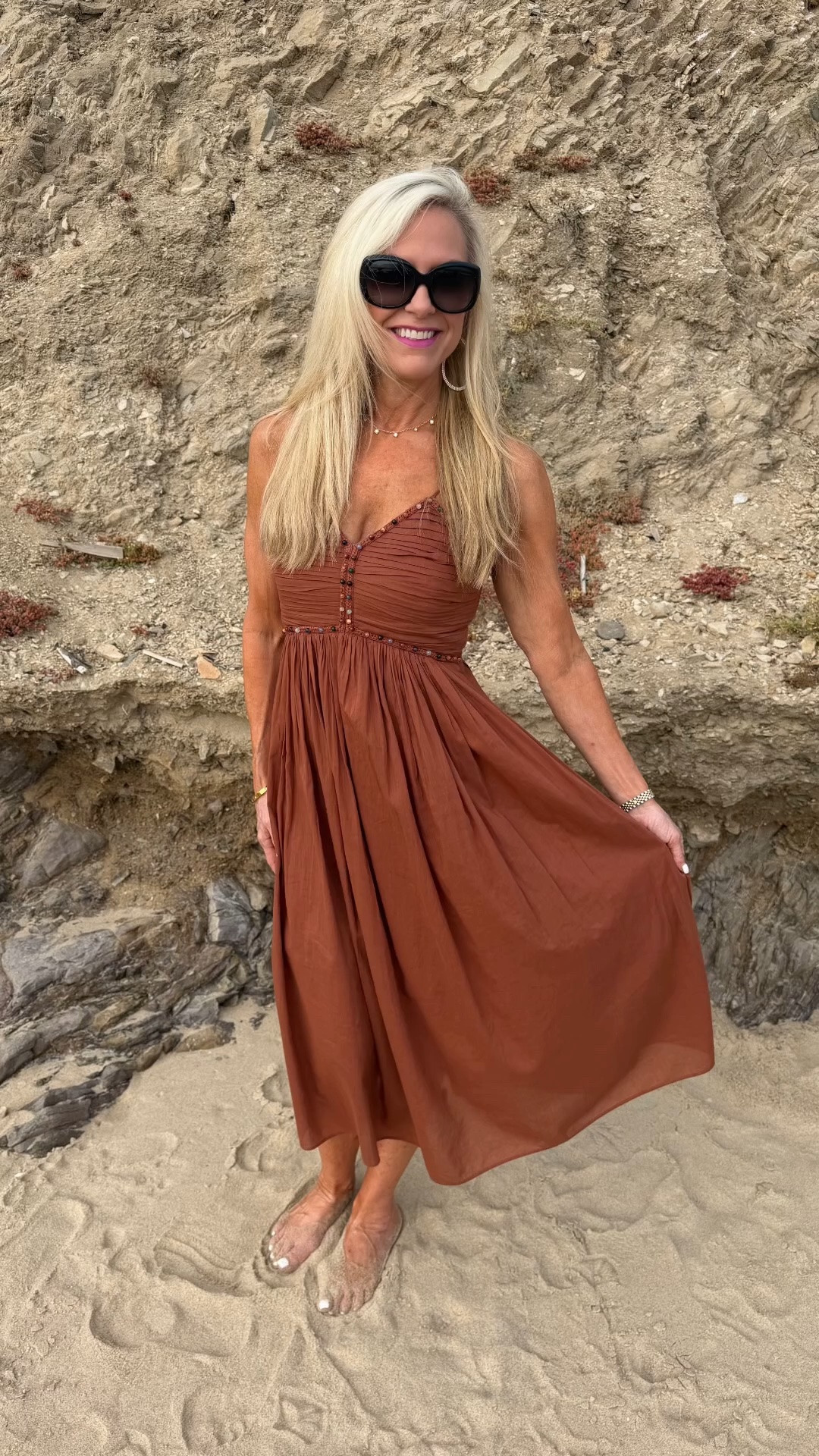 Such a fun fall transition dress! Add a Jean jacket and boots! I am 5’4”, 113 lbs and wearing size XS.

#LTKootd #LTKdayinmylife #LTKgrwm