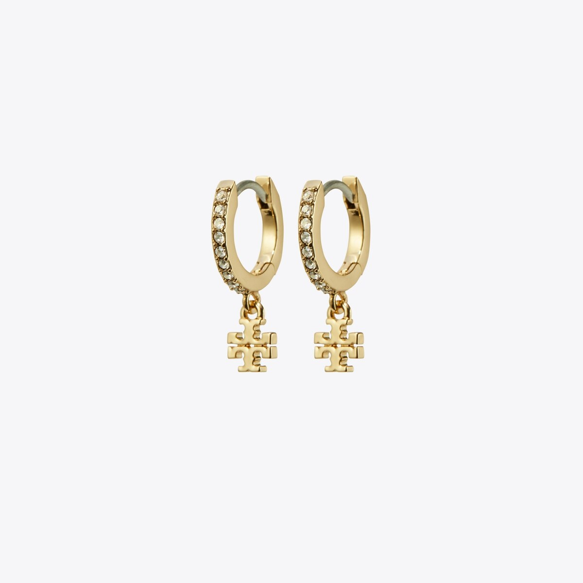 Icon Pavé Huggie Earring: Women's Designer Earrings | Tory Burch | Tory Burch (US)