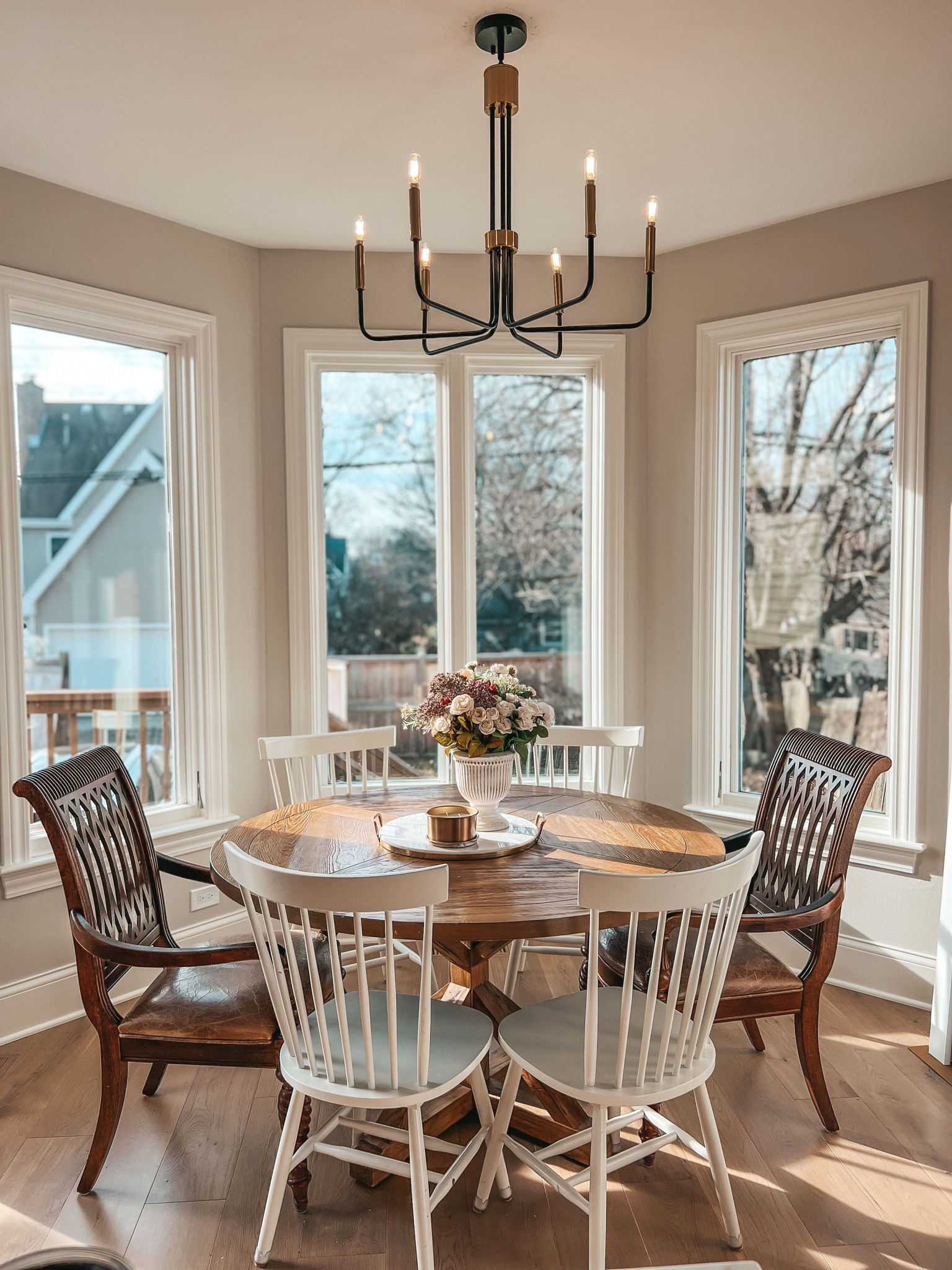 Might be my favorite room with all this natural light #breakfastroom #diningtable #diningroom

#LTKunder100 #LTKhome #LTKSeasonal