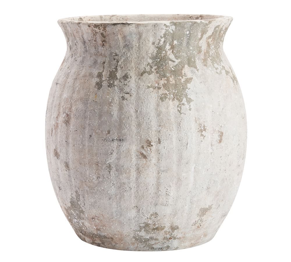 Handcrafted Weathered Terra Cotta Vases | Pottery Barn (US)