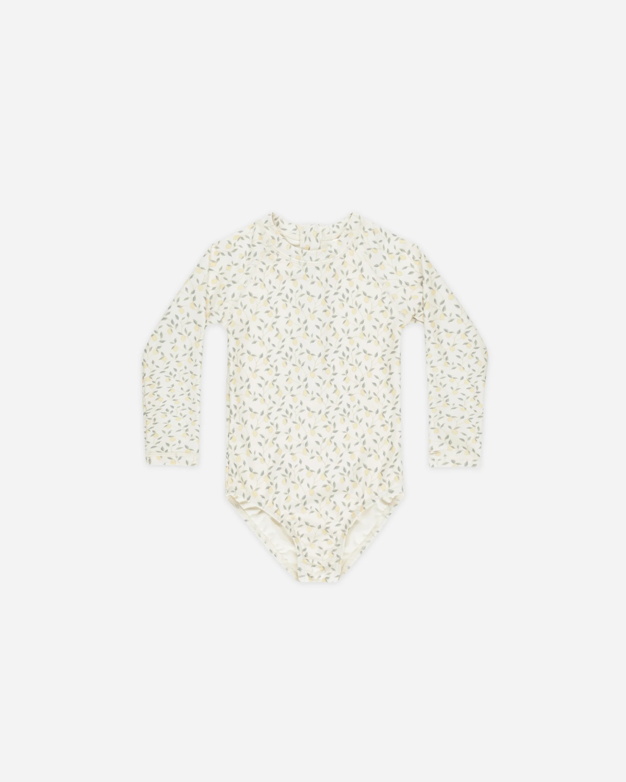 Delphine Rashguard One-Piece || Lemons | Rylee + Cru