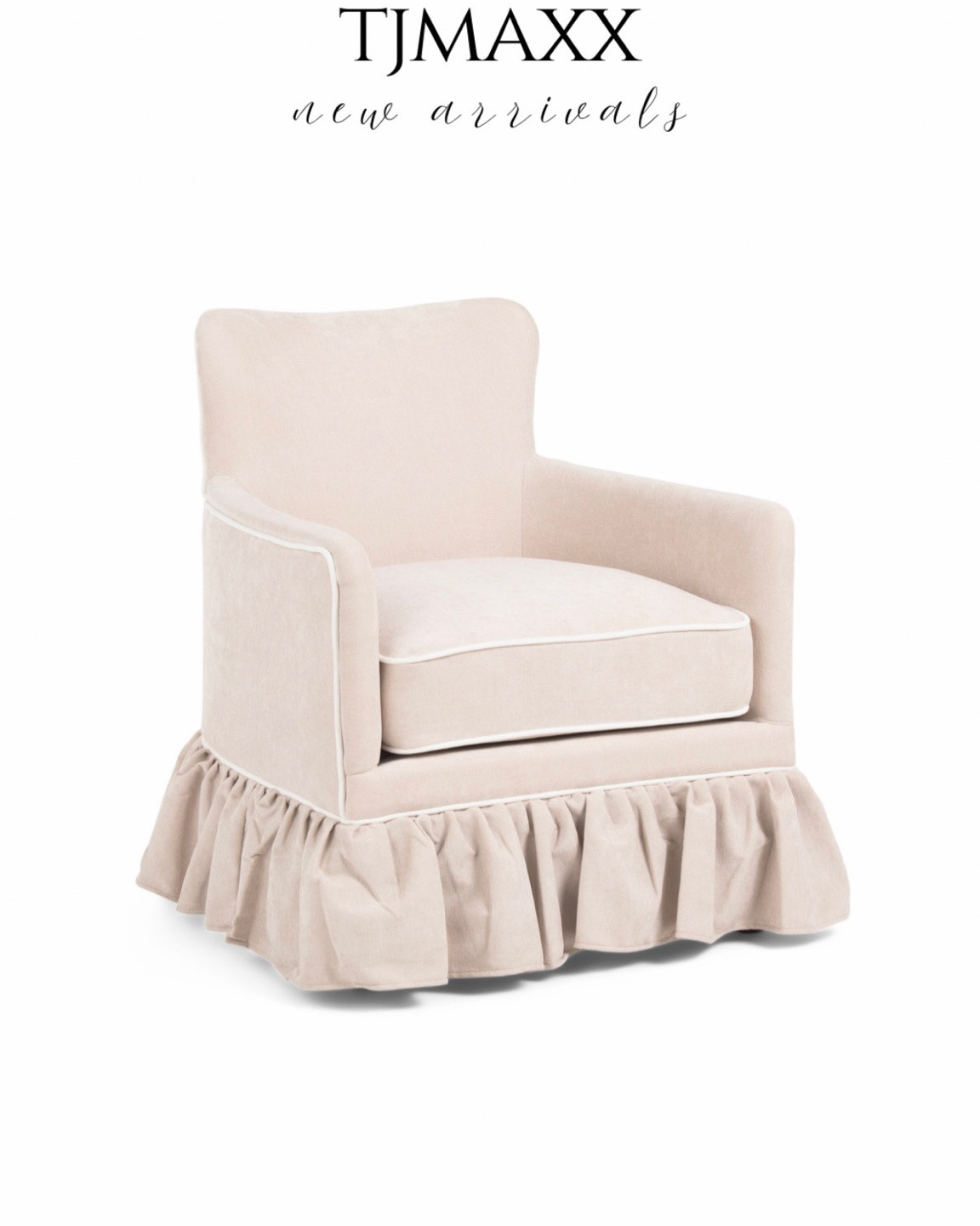 New Lillian August ruffle chair at tjmaxx