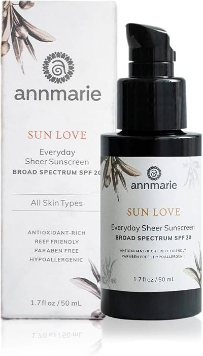 Annmarie Skin Care Sun Love SPF 20 Sunscreen - Reef Safe. - Non-Nano Zinc Oxide Sunscreen with Mo... | Amazon (US)