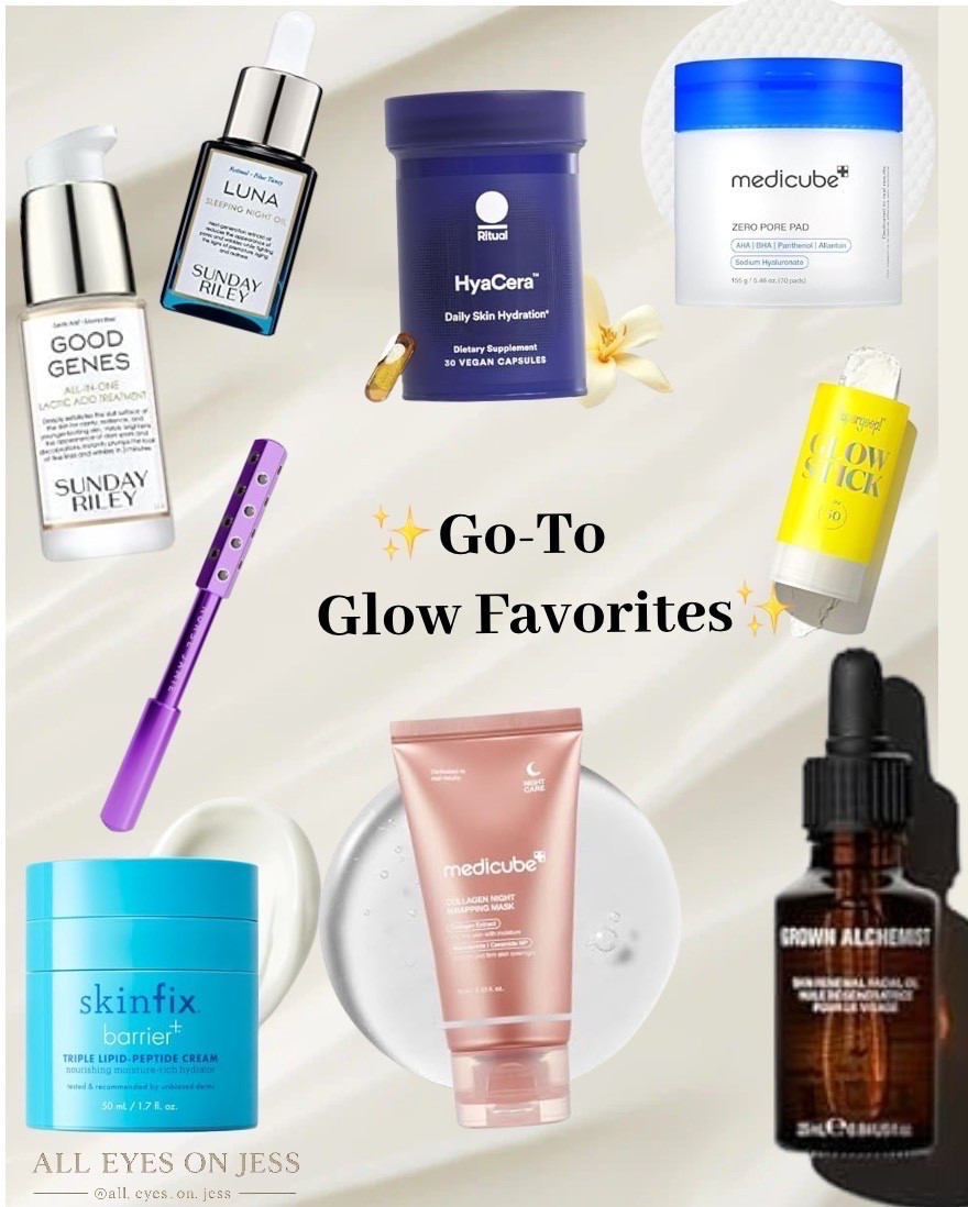 Amazon skincare favs! 

My most-used skincare staples ✨ If you’re working on glow, texture, hydration, or barrier repair — these are the products I reach for first.

#LTKmorningroutine #LTKselfcare #LTKgrwm