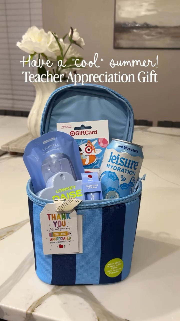 Have a “cool” summer teacher appreciation gift idea! Used the $5 mini cooler from Target! Follow + comment “SHOP” for a link! (make sure you’re following to receive it) ✨ & if you love Holiday finds and gift ideas, follow along for more! 

#Targetcreator #targetfinds  #targetstyle